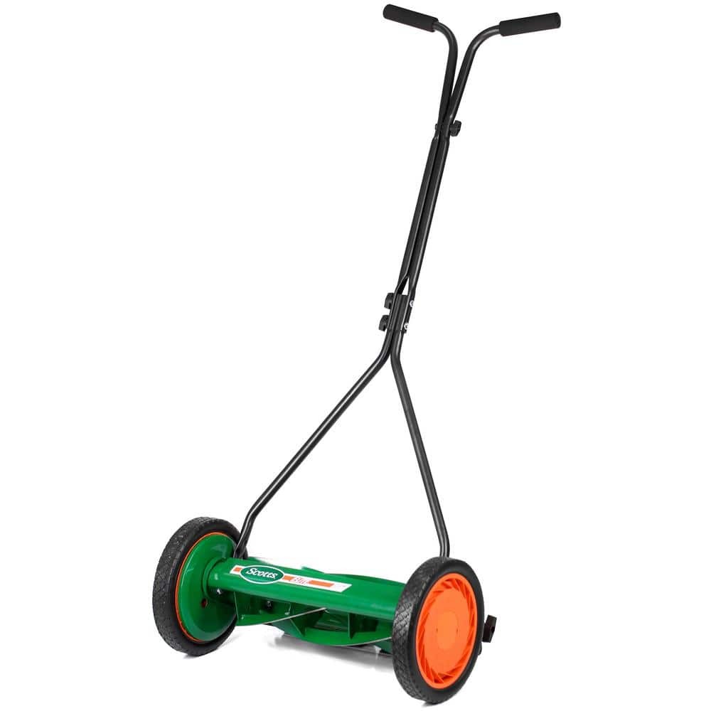 Scotts Scott's 16 in. Manual Walk Behind Push Reel Lawn Mower gallery