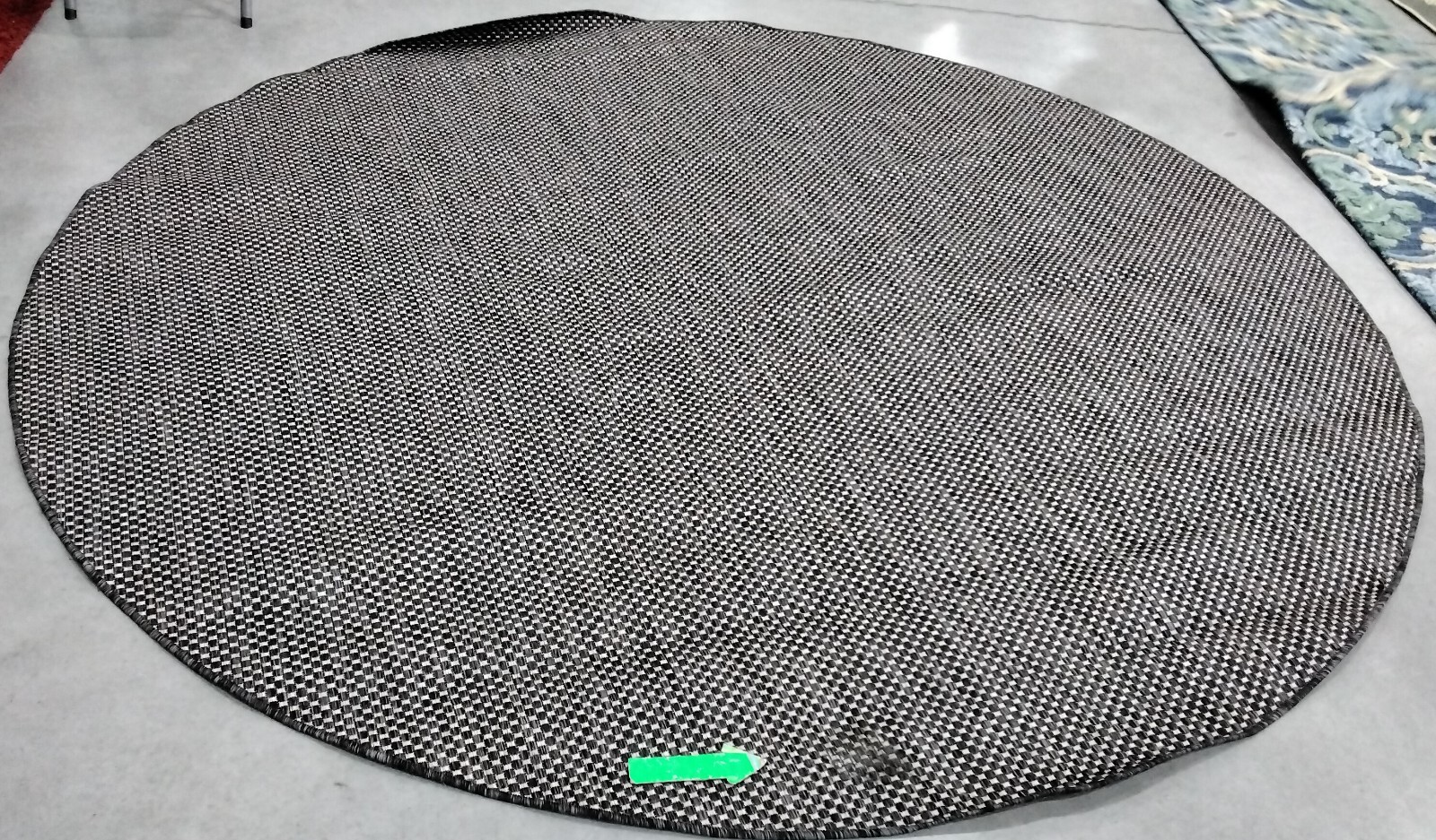 BLACK / BEIGE 9' X 9' Pressed Pile Rug, Reduced Price 1172743420 CY8521-36621-9R gallery