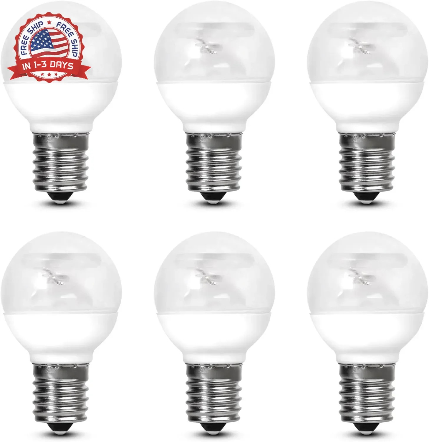 Feit Electric S11 LED Bulb E17 Base, 25W Equivalent, Non Dimmable, 3000K Warm Wh gallery