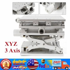XYZ Axis 3D Workbench 3 Axis Moving Work Table Laser Marking Machine Optical Lab
