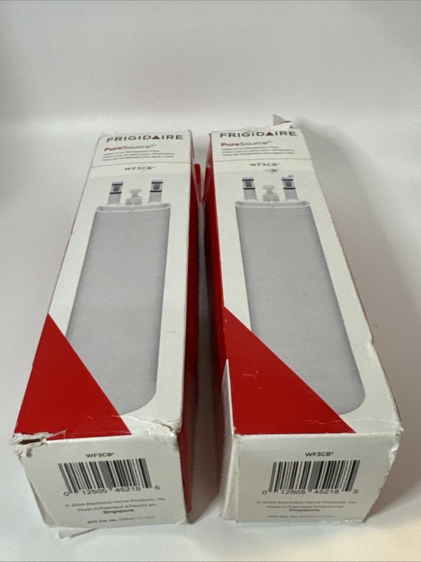 2x- Frigdaire WF3CB PureSource 3 Refrigerator Water Filter Sealed US gallery