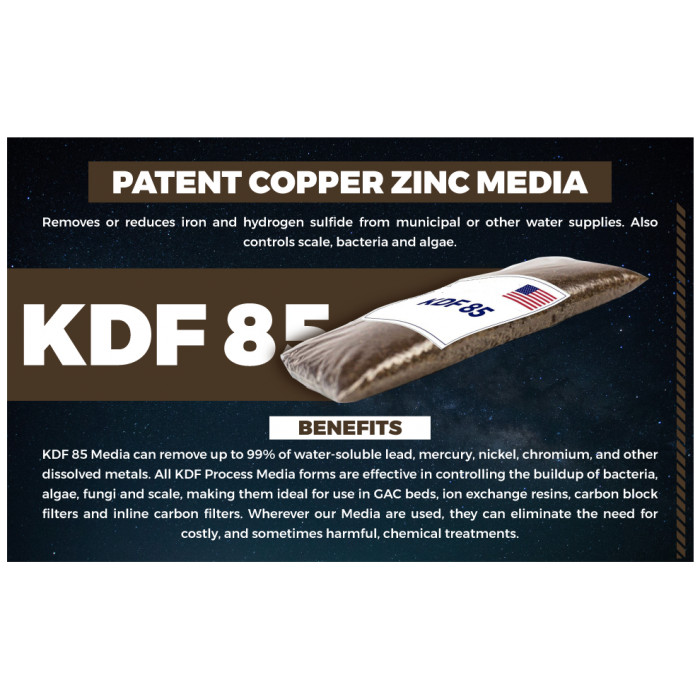 KDF 85 Media Guard | Add-On Filter for Whole House Water Softener gallery