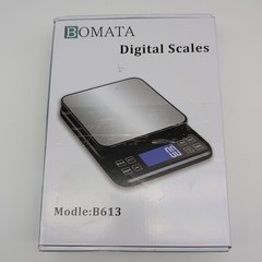BOMATA Large Digital Kitchen Scale 0.1g/0.001oz High Precision, 5kg/11lb Bakery