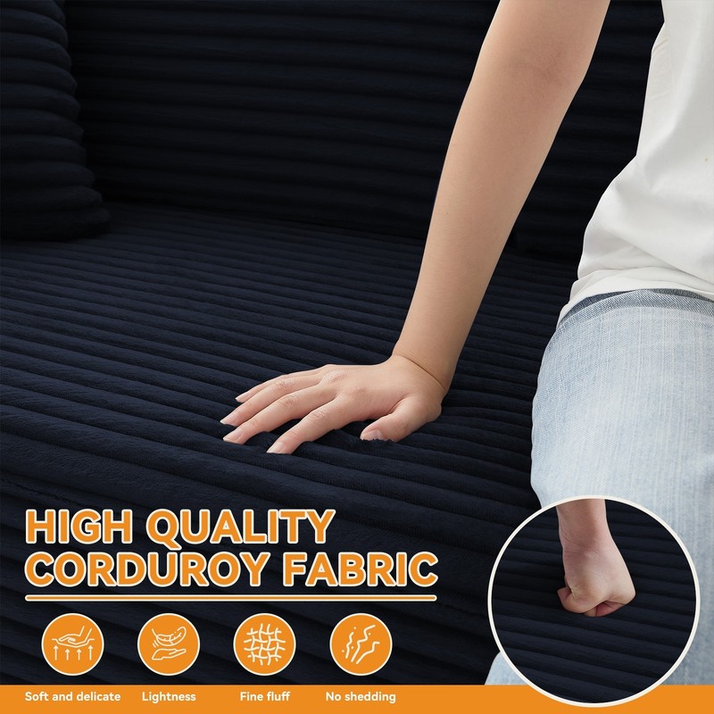 Convertible Sleeper Sofa Bed,Floor Folding Mattress Pull Out Bed for Living Room gallery