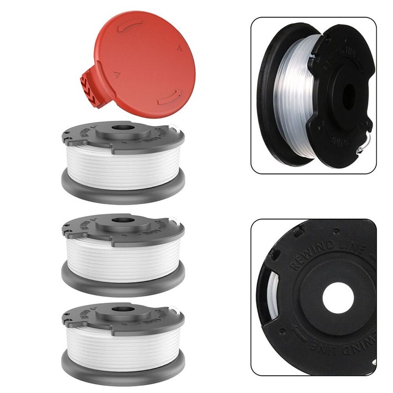 For Hyper Tough Spool Trimmer Line+Cap Cover HT19-401-003-06 & HT19-401-003-07 gallery