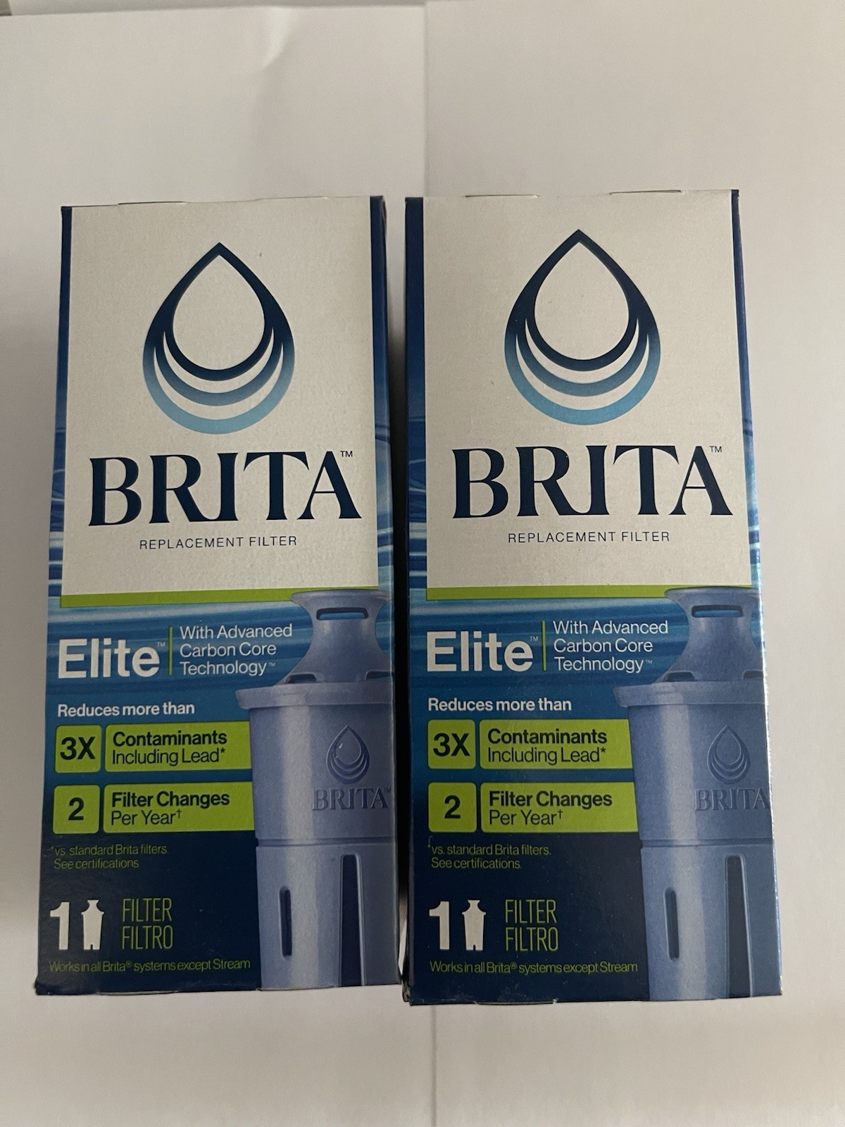 Brita Elite Longlast Replacement Filter for Pitchers & Dispensers 2 Filters gallery