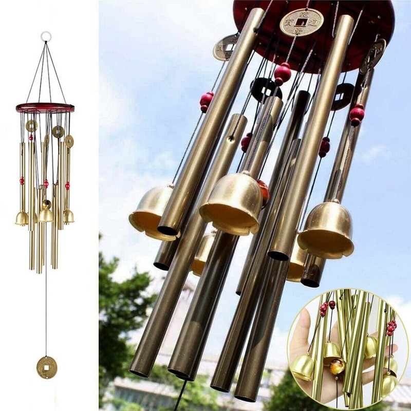 2PCS 36inch 18 Tubes Windchime Chapel Bells Wind Chimes Door Hanging Home Decor gallery