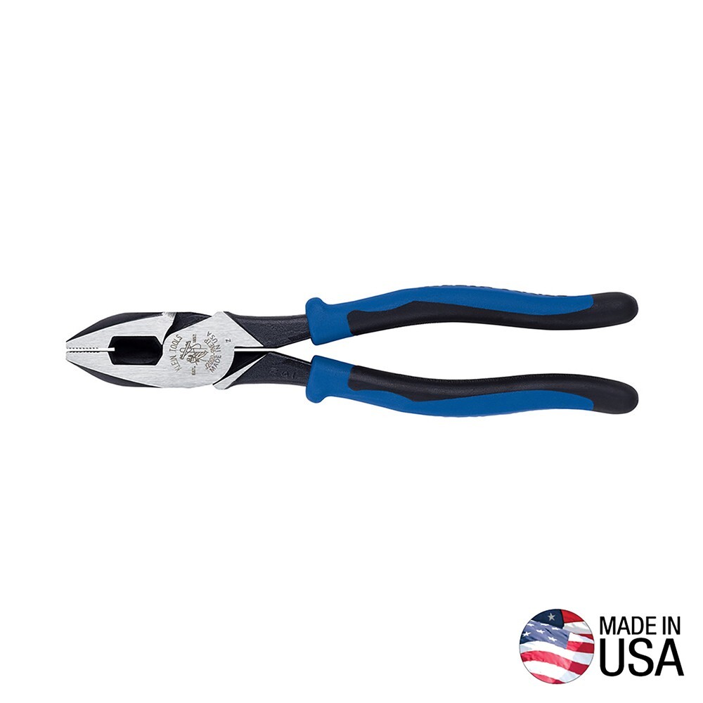 Klein Tools Side-Cutting Pliers, 9 3/8 Inches Length, Journeyman Handle gallery