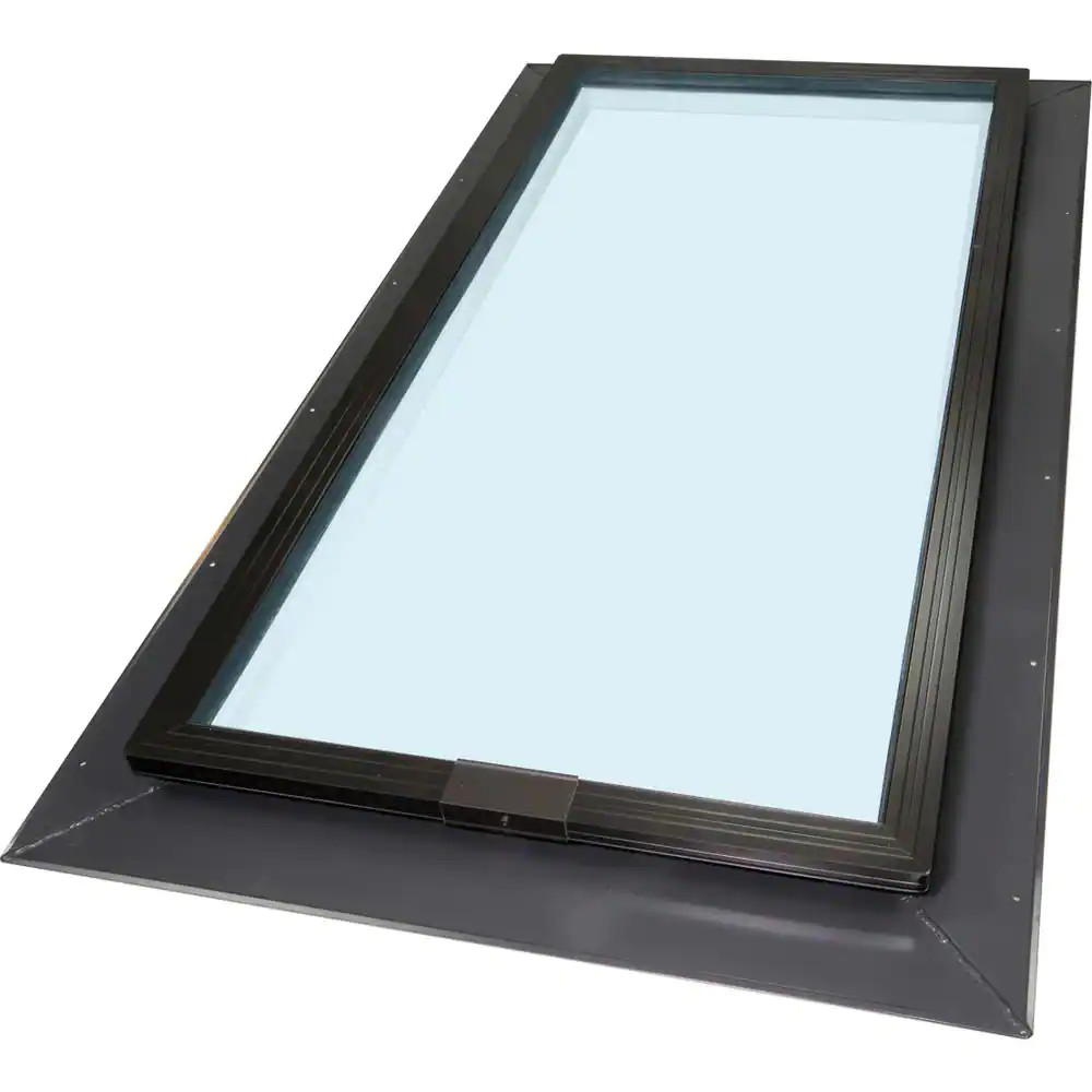 22-1/2 In. X 46-1/2 In. Fixed Self-Flashing Skylight with Tempered Low-E3 Glass gallery