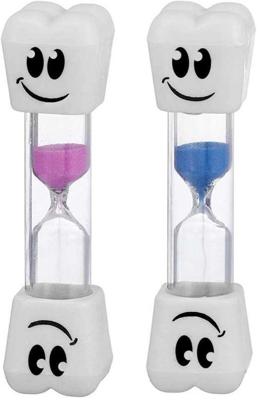 Assorted Colors 2-Minute Sand Timer Set - Playfully Boost Productivity gallery