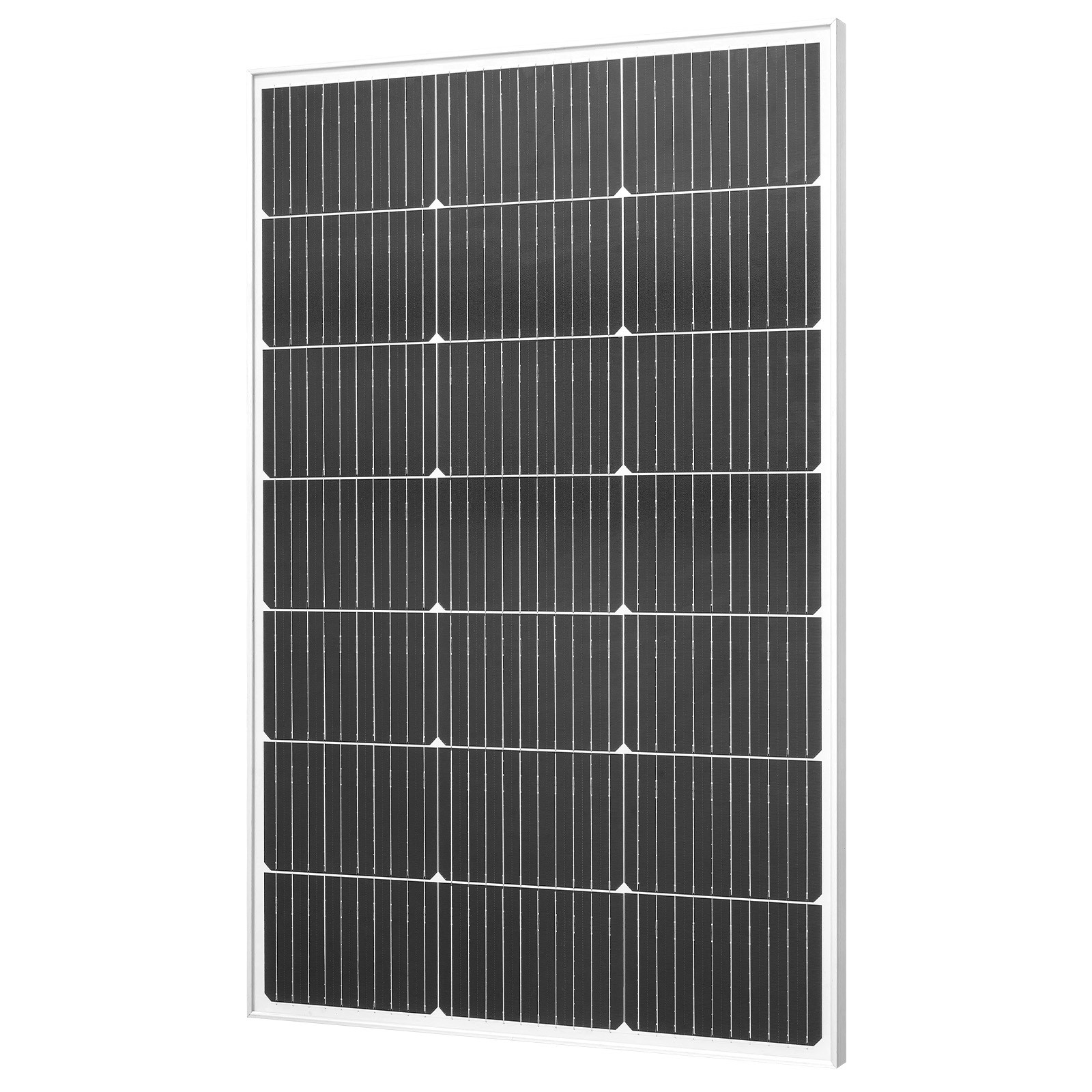 VEVOR 100W Monocrystalline Solar Panel High-Efficiency PV Module Solar Panel gallery