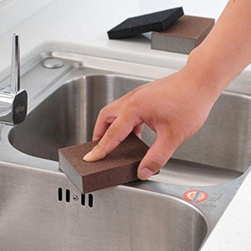 Durable High Density Sponge Cleaner Non Toxic Scrubber Kitchen Bathroom Garage gallery