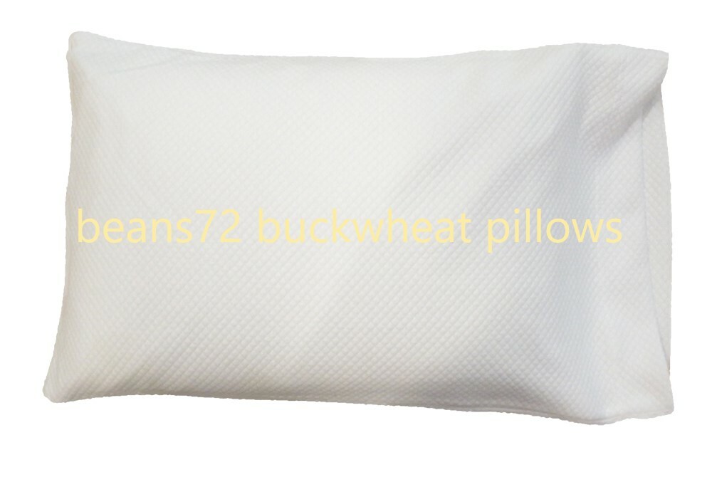 Quilted Cotton Pillow Cover for beans72 Buckwheat Pillows - Twin/Standard 20x26 gallery