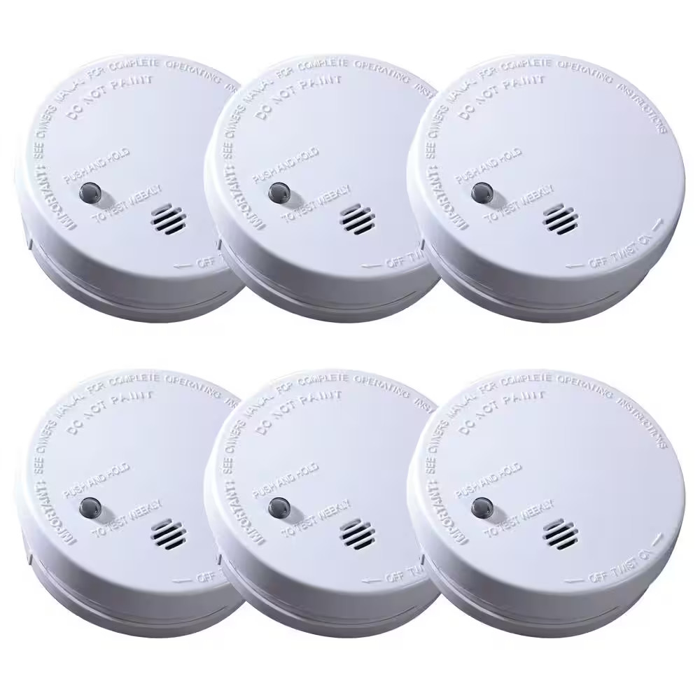 Kidde Smoke Alarm Detector Micro Profile Model i9040 Ionization 21026056 *6PACK* gallery