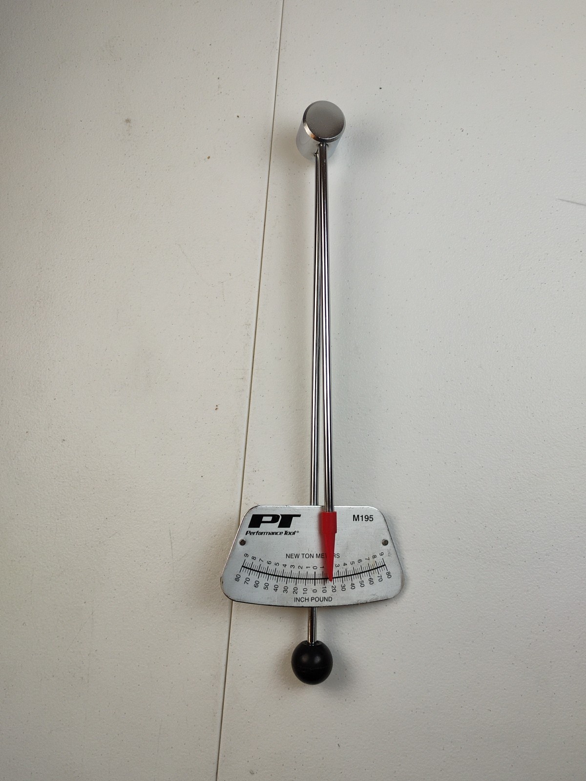 Performance Tool M195 0-80 in/lb Torque Wrench Deflection Beam. #R1 Good Cond gallery