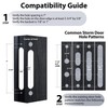 Storm Door Lock Body Only, Adjustable 0.87 & 1.02 Inch Backset, Single Latch ... gallery