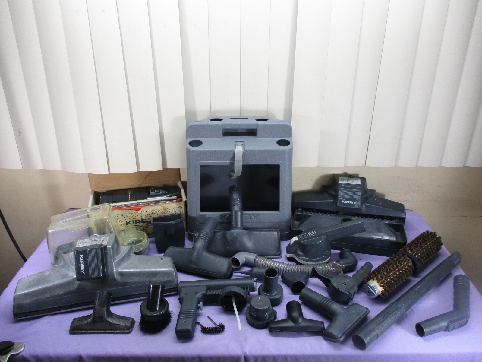 25 Pc Kirby G Series Vacuum Cleaner & Shampoo Cleaner w/ Huge Lot of Attachments gallery