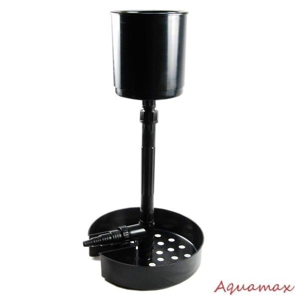 Adjustable In-pond Skimmer For Koi Fish Pond Pool Fountain Heights 28"-34" gallery