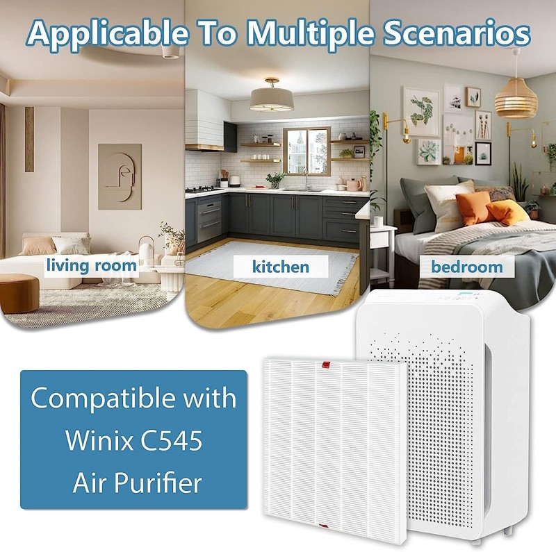 C545 Replacement Filter Compatible for Winix C545 Air Puri-fier H13 Ture HEPA gallery