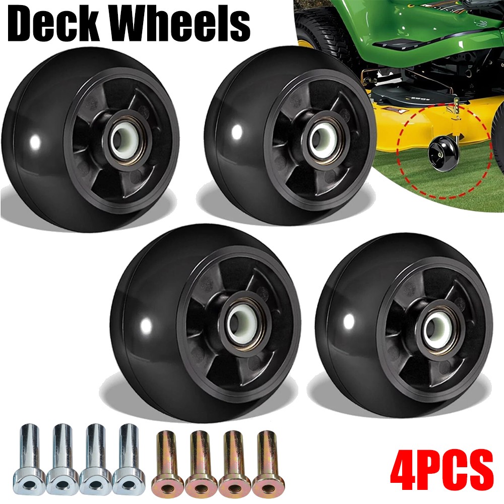 4X AM125172 Mower Deck Wheel Kit For John Deere 48" 54" 60" 72" Deck Lawn Mowers gallery