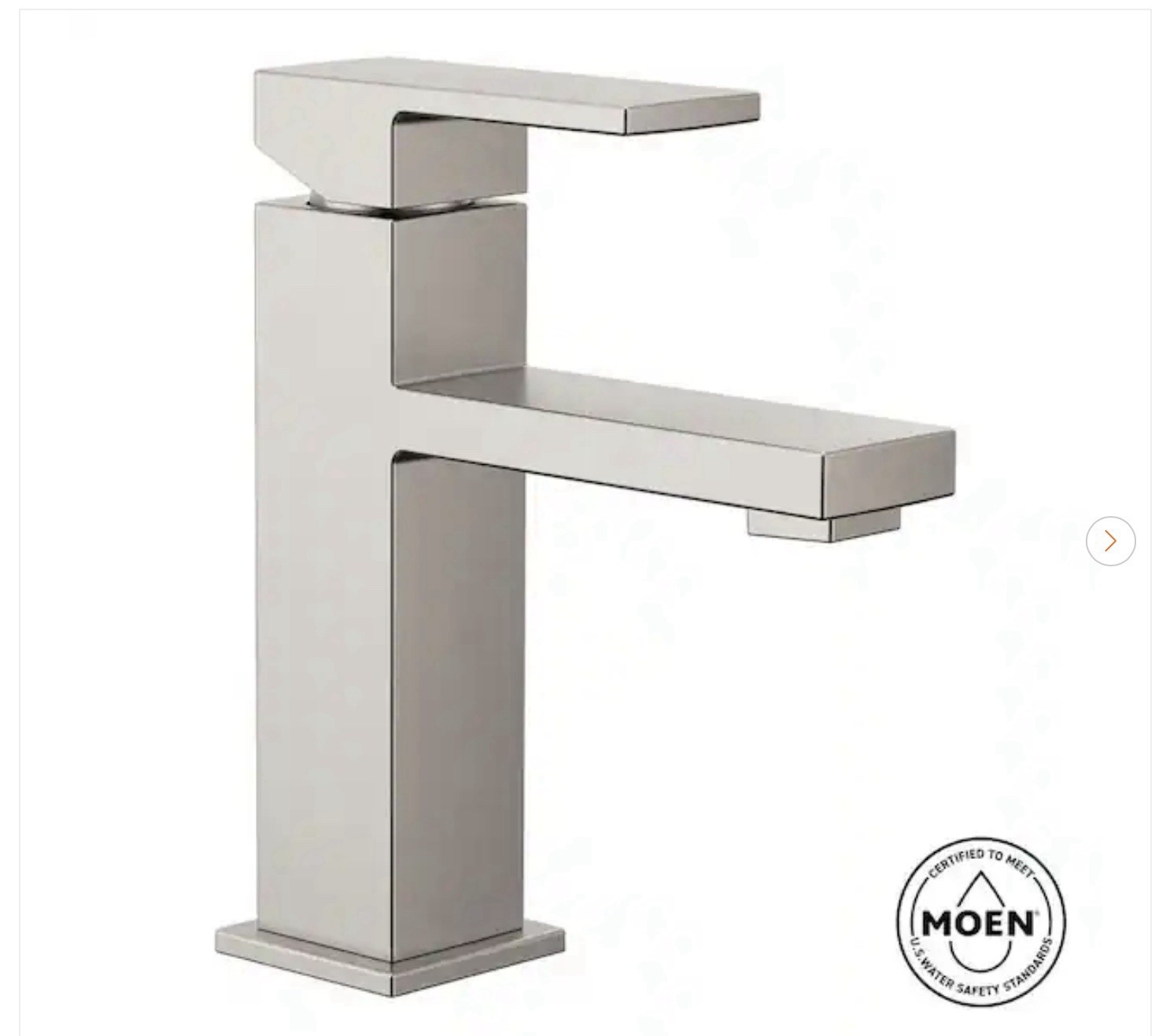 MOEN Revyl Single Handle Faucet in Spot Resist Brushed Nickel 84771SRN **Read** gallery