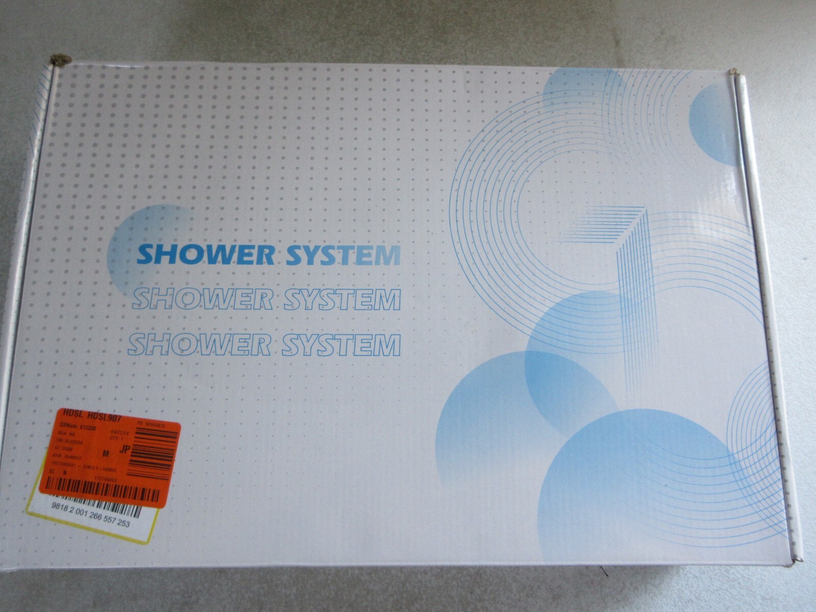 BWE Single-Handle 2-Spray Round High Pressure Shower Faucet in Matte Black gallery
