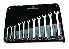 Wright Tool WRIGHTGRIP® 2.0 12 Point Combination Wrench Set 11 Piece SAE 711