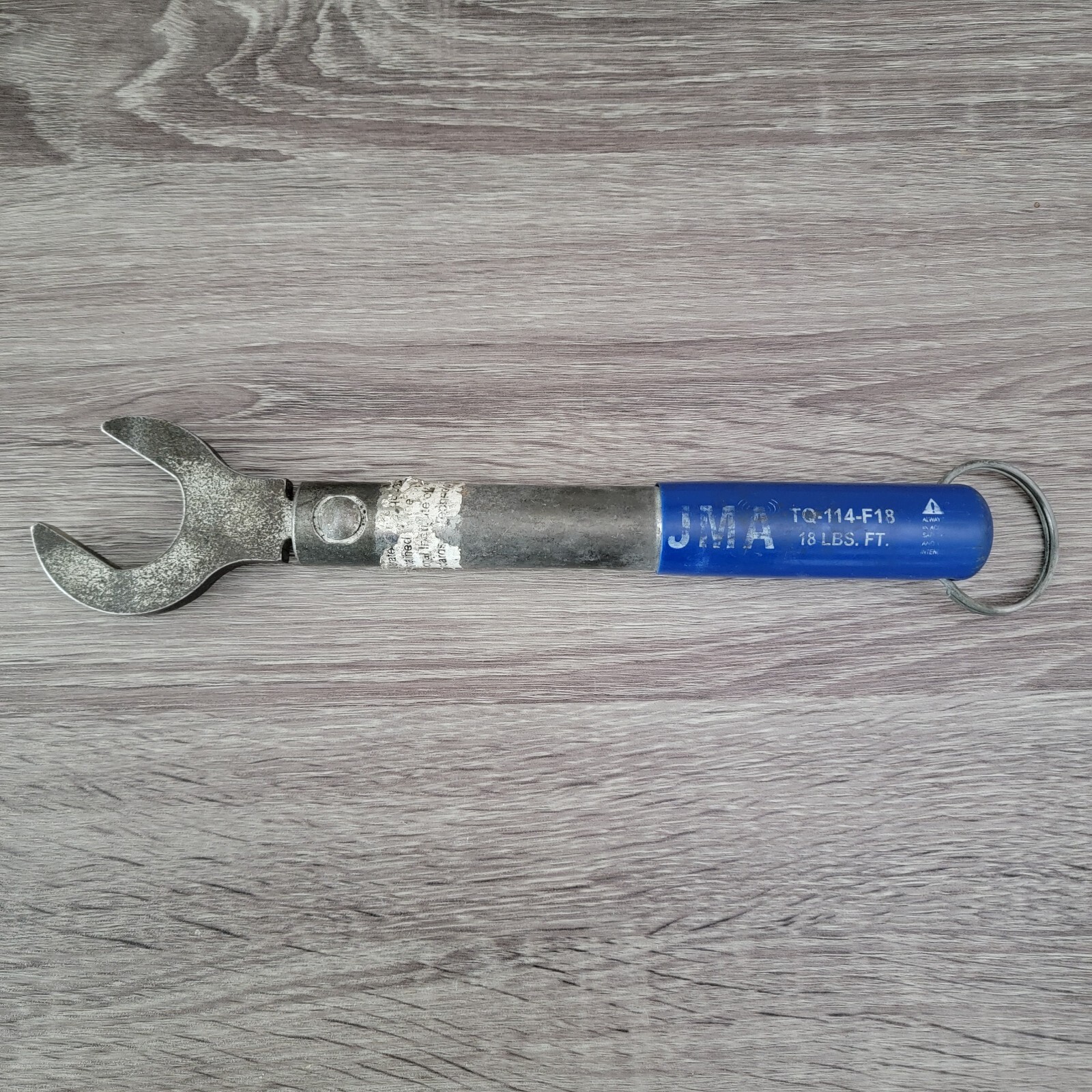 JMA 1-1/4" Torque Wrench DIN Connectors 18 Ft-lbs TQ-114-F18 Used gallery
