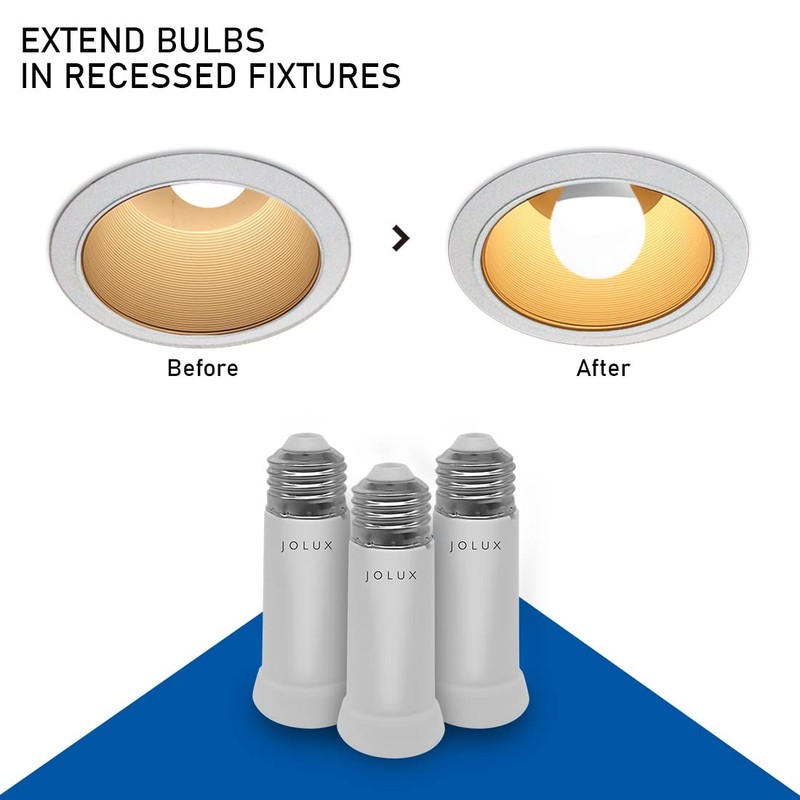 Light Socket Extender, E26 to E26 Lamp Bulb Socket Extension, Standard Medium gallery