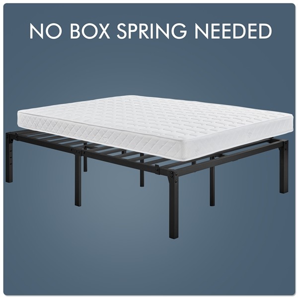 Metal Platform Bed Frame Non-Slip Design/No Box Spring Needed 14/16/18 Inch gallery