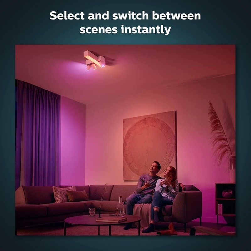 Philips Hue Wireless Dimmer Switch + Remote 473371 Battery Powered Works w/ Hub gallery