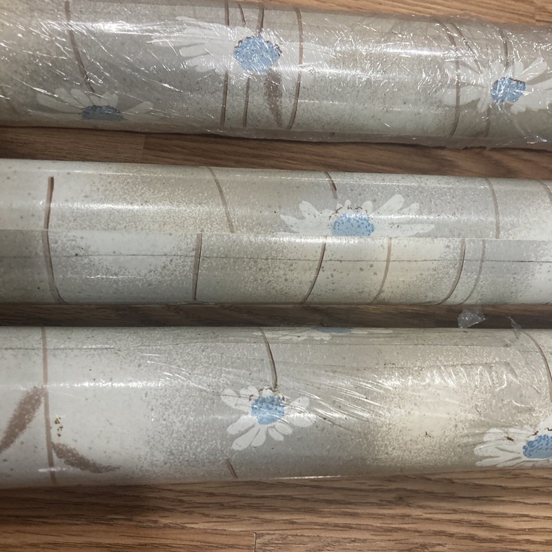James Seeman Studio Floral Pattern Wallpaper 28”x30ft 3 Rolls Made In USA gallery