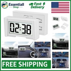 Vehicle Dashboard Clock – Compact, Lightweight with Stopwatch Feature