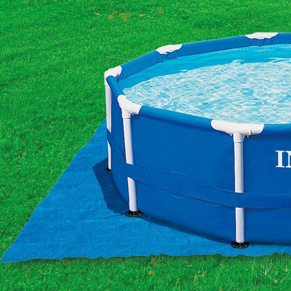 Intex 15 Foot Swimming Pool Ground Cloth Durable Protection For Pool Bottom gallery