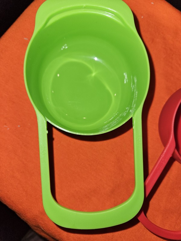 5 Pcs Plastic Colorful Measuring Cup Set Stackable gallery