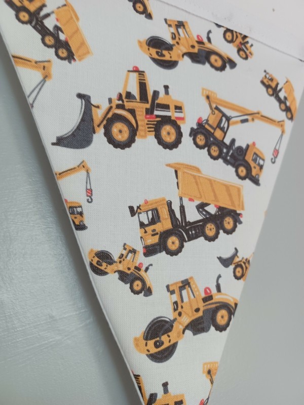 Diggers And Trucks Bunting gallery