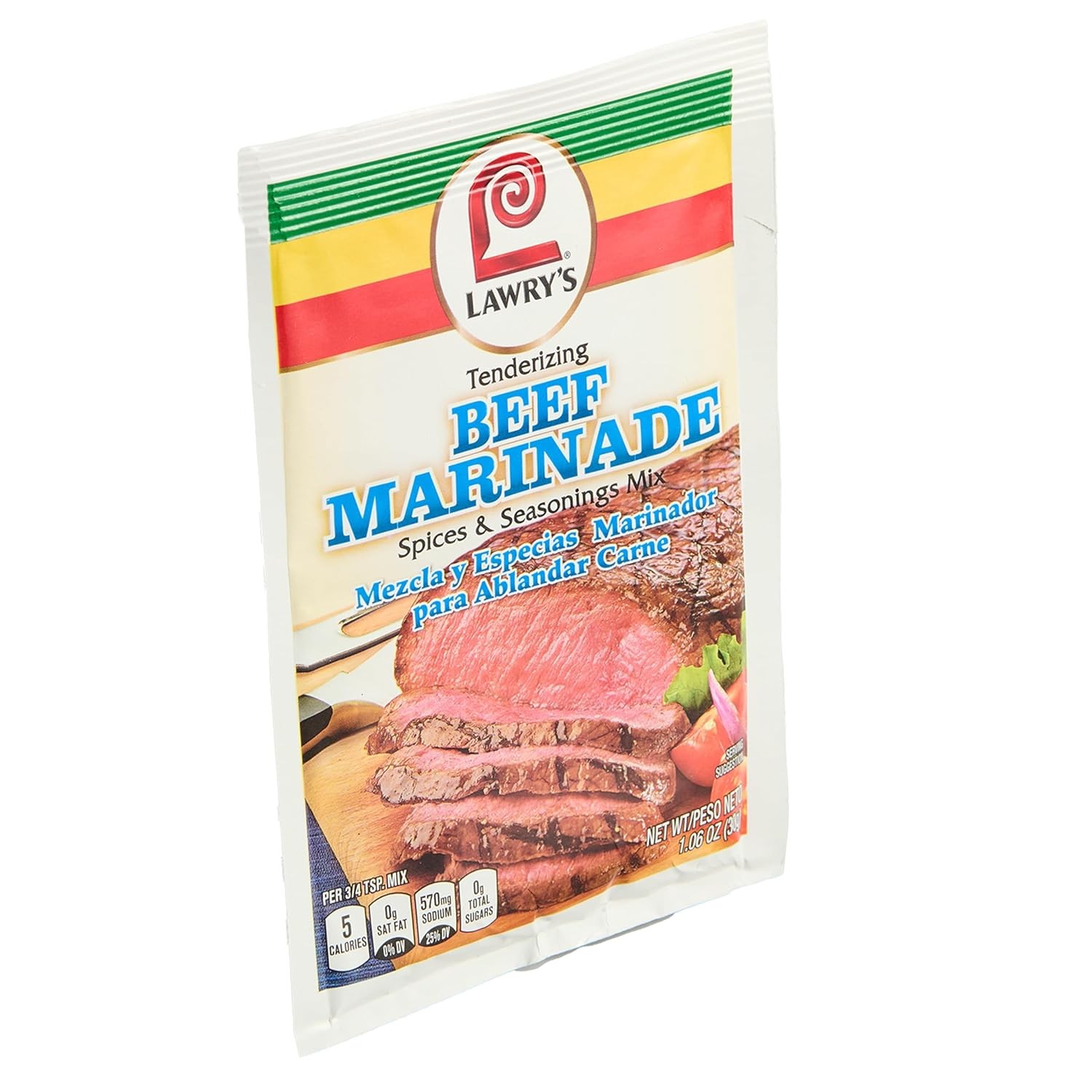 Lawry's Tenderizing Beef Marinade Spices & Seasonings Mix, 1.06 Ounce (Pack... gallery