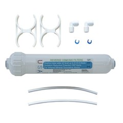 Premium 3-IN-1 inline filter: Alkaline (raise pH up to 9) / ORP / Tourmaline