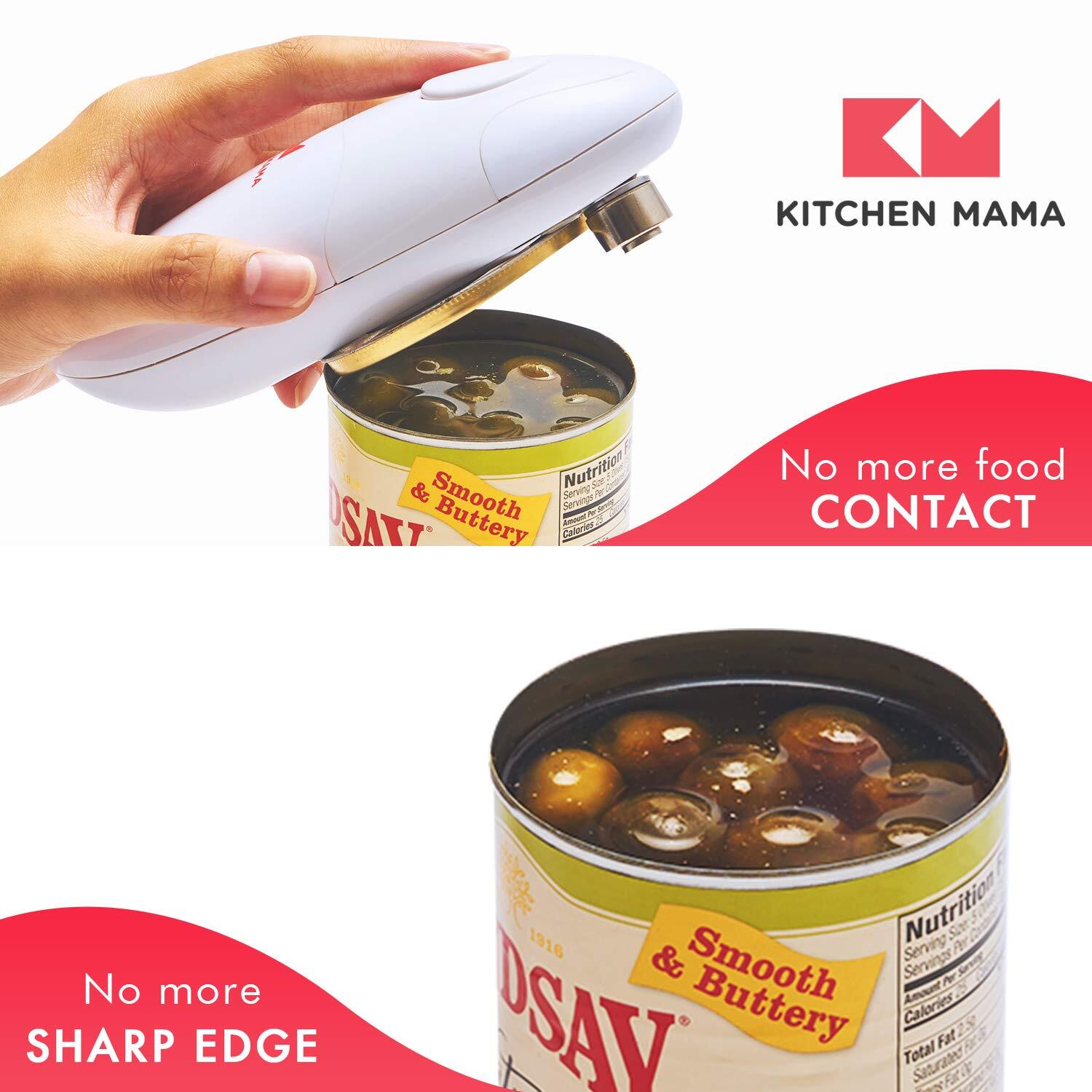 Kitchen Mama Auto Electric Can Opener: Open Your Cans with A Simple Press of ... gallery