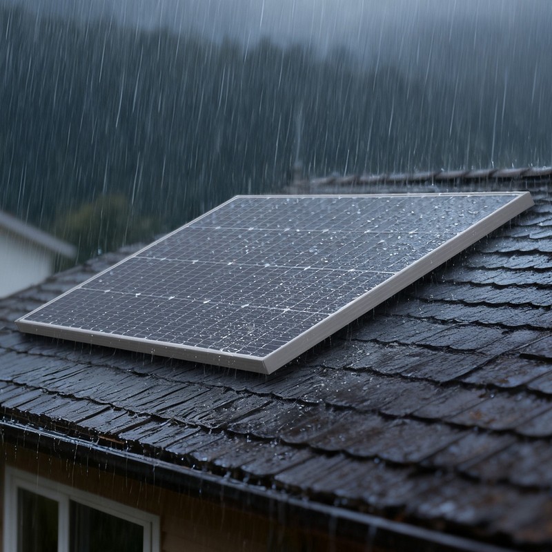 VEVOR 100W Monocrystalline Solar Panel High-Efficiency PV Module Solar Panel gallery
