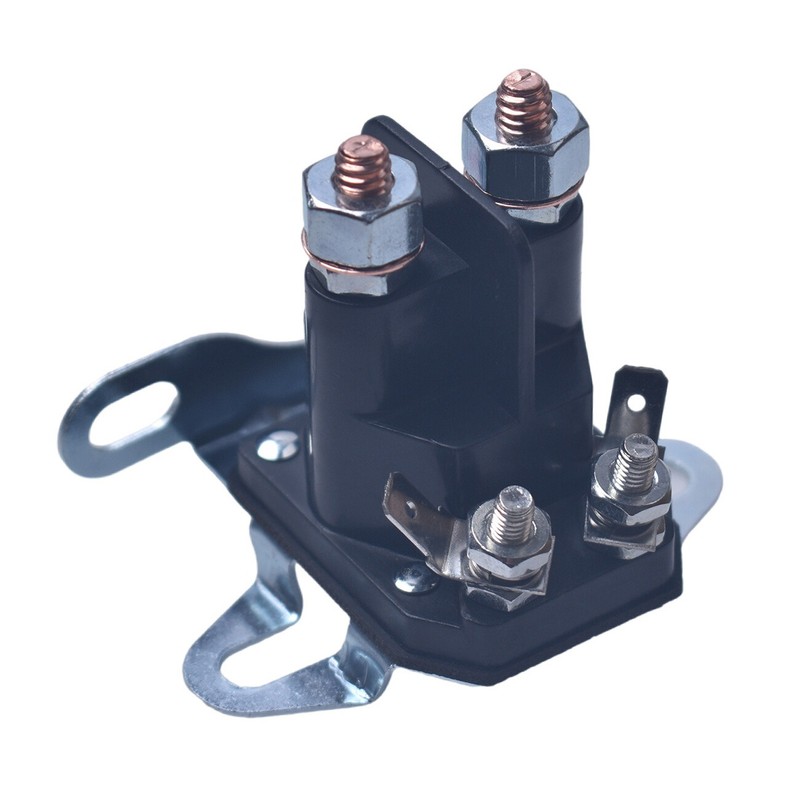 UNIVERSAL STARTER SOLENOID 4 POLE 12 VOLT FOR 109946 146154 1753539 AM138497 gallery