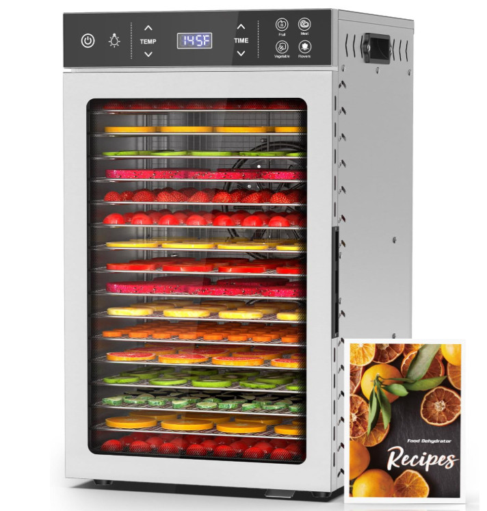 Deshidratador 800W con 4 Programas y Control de Temperatura Digital. Nuevo gallery