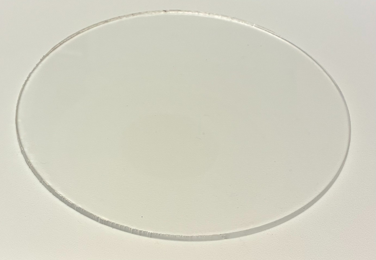 PETG Plastic Circle Disc- 0.020" (0.5mm) thick- Clear- Assorted Diameters gallery