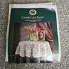 Windsor & Browne Camelot Lace Topper 36" Round Vintage New Cottagecore gallery