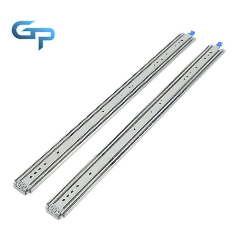 500lb Capacity Locking Drawer Slides 38" Heavy Duty Ball Bearing Glides gallery