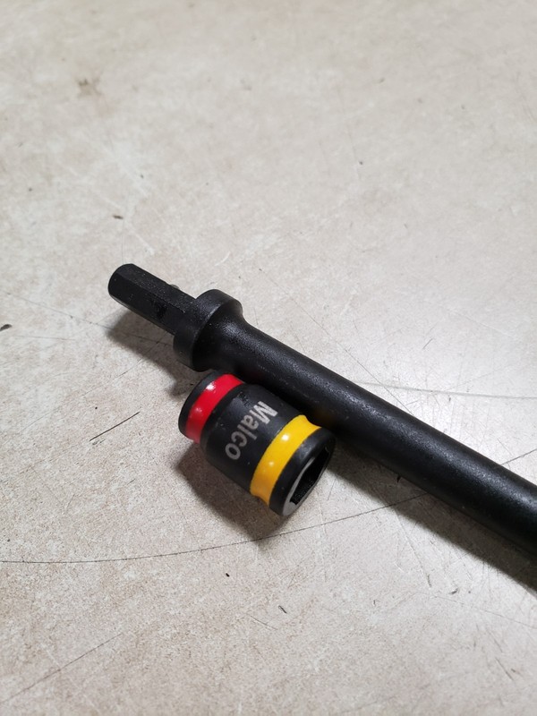 Malco MSHXLC C-Rhex Reversible Magnetic Hex Nut Driver 6 L x 1/4 and 5/16 in. gallery