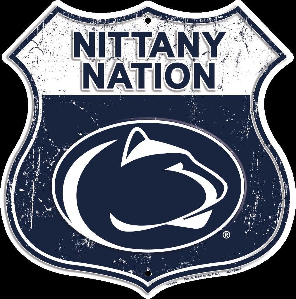 Hangtime Penn State University - 12 inches by 12 inches, Team colors gallery