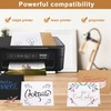 Printable Greeting Cards White, 20 Pcs 5x7 Folded Cardstock, A7 Envelopes gallery