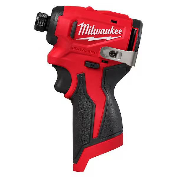 M12 12V Lithium-Ion Subcompact Brushless Cordless 1/4 in. Hex Impact Driver (Too gallery