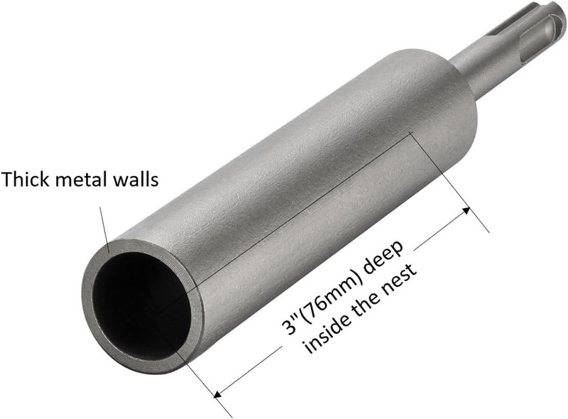 Sds-Plus Ground Rod Driver for 5/8 Inch and 3/4 Inch Ground Rods 13/16" X 6-11/1 gallery